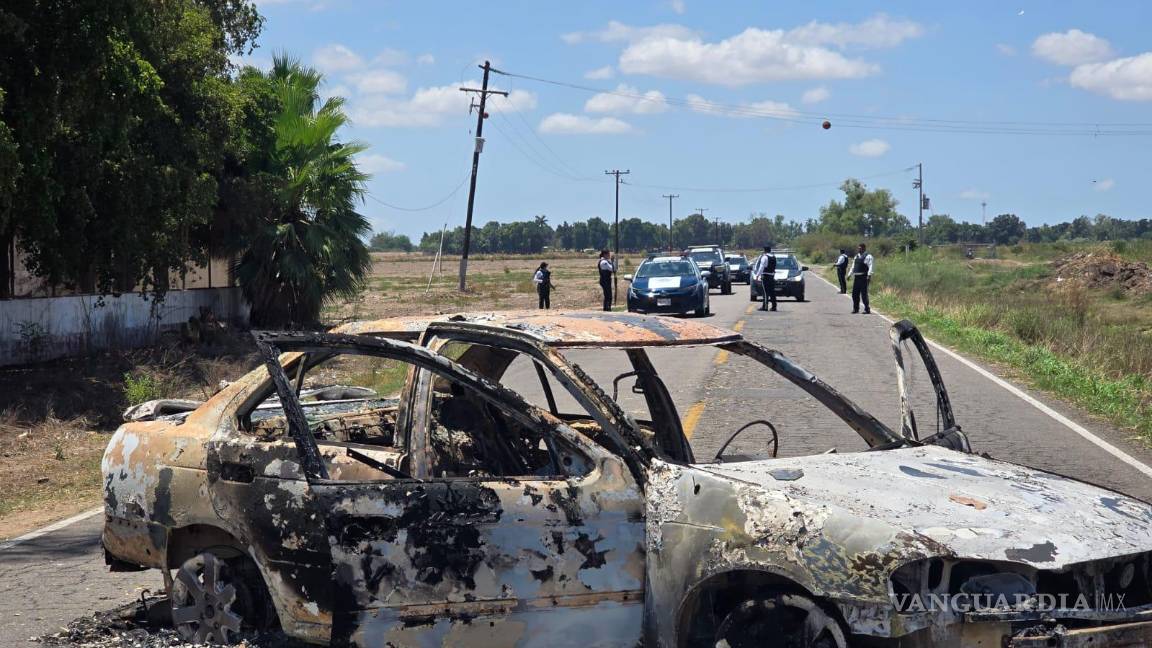 Reportan nuevos bloqueos en Navolato; municipio donde se ha recrudecido violencia en los últimos días