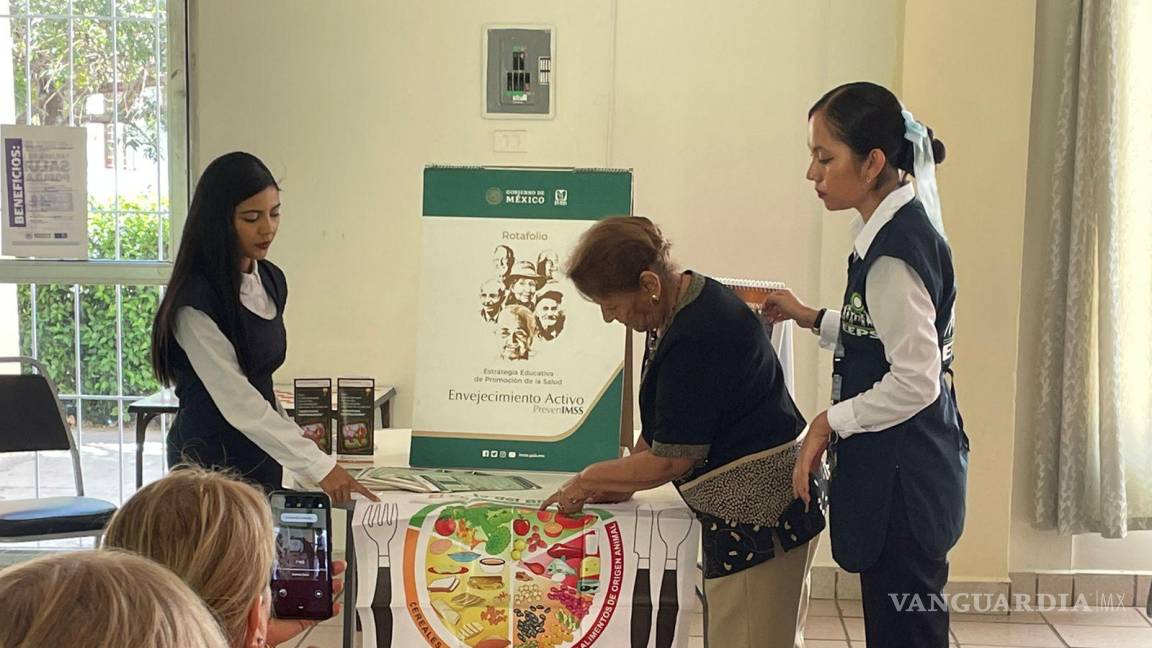 Coahuila: Promueve IMSS un envejecimiento saludable y activo