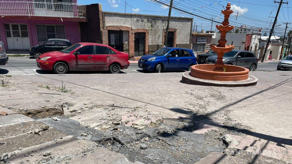 Saltillo: reparación de Agsal en escalinata de Santa Anita supera el mes y vuelve a abrirse