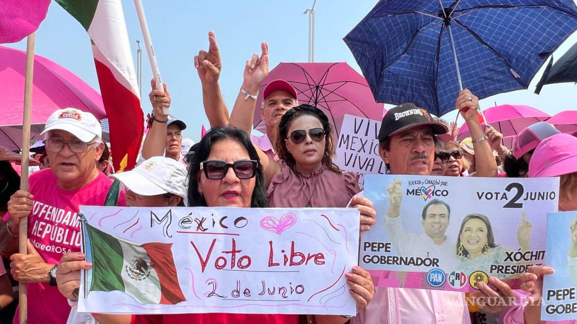 Marea Rosa fue un acto partidista: Morena