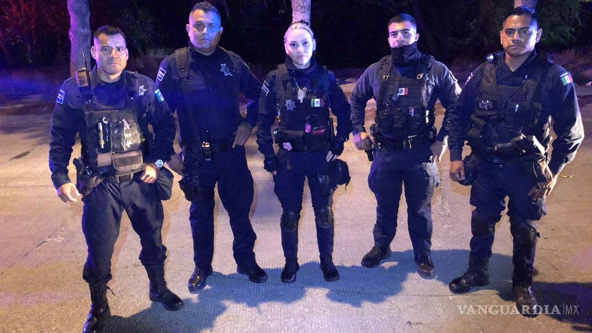 $!Emanuel Torres Suárez, Juan Carlos Ramírez, Miguel Gámez y Ángela Castillo Mariscal, actuaron de manera coordinada para lograr rescatar a la joven de las garras de la muerte.