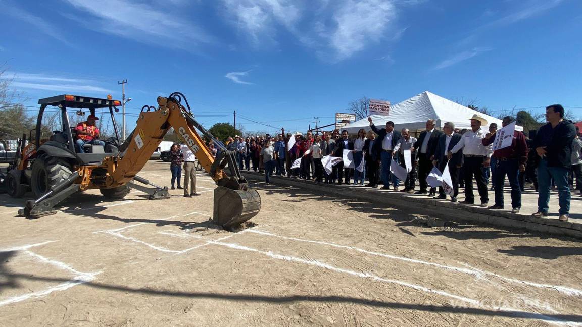 Arrancan construcción de preparatoria en Ejido 8 de Enero en Frontera, Coahuila