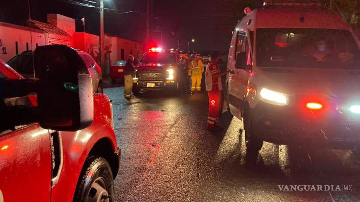$!Desde las 10:30 horas comenzó a sentirse la lluvia intensa que se prolongó hasta altas horas de la madrugada.