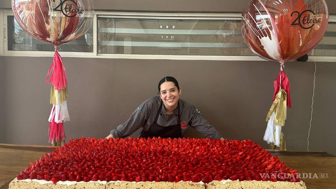 $!El delicioso mostachón fue presumido por sus creadoras.