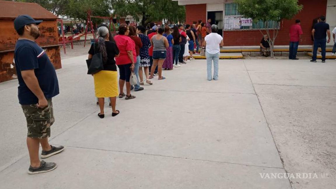 Inicia jornada electoral en Piedras Negras con gran participación ciudadana y sin incidencias