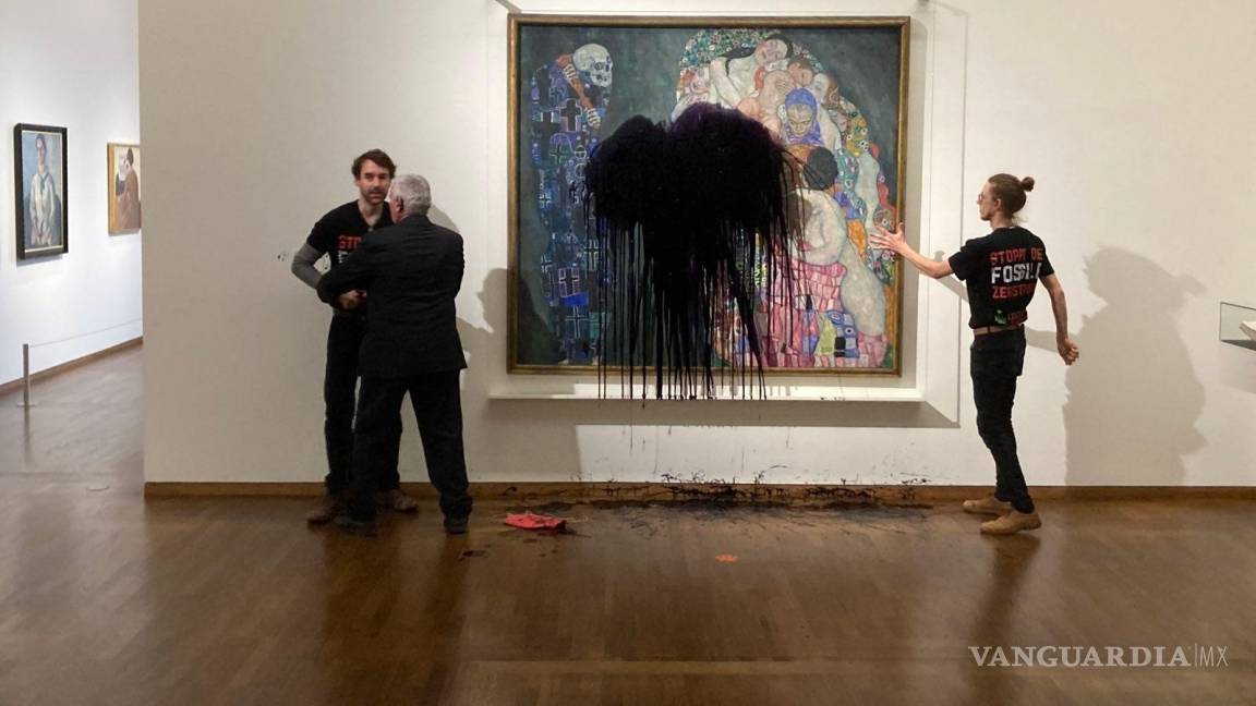 Activistas atacan el cuadro ‘Muerte y vida’ de Gustav Klimt en el Museo Leopold de Viena