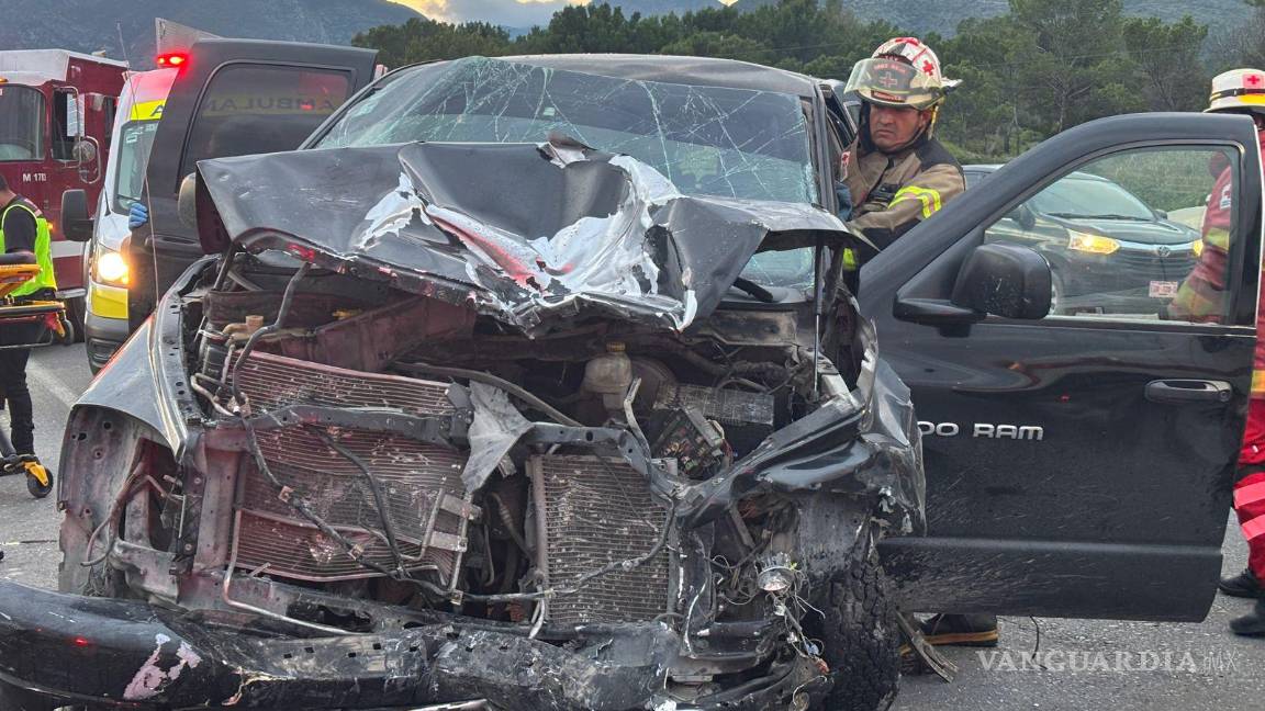 Siguen sin localizar al presunto responsable del accidente en la Saltillo-Zacatecas que dejó cuatro víctimas fatales