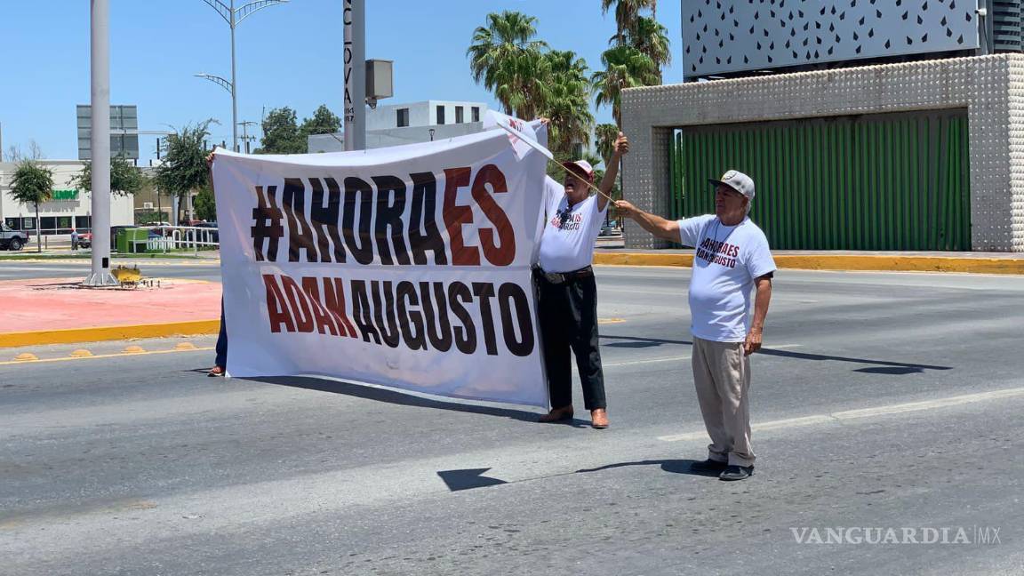 Volantean en apoyo a la ‘corcholata’ Adán Augusto López en Región Centro de Coahuila