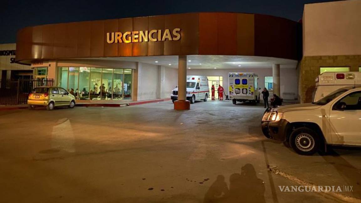 $!El afectado fue trasladado de urgencia hasta el Hospital General.