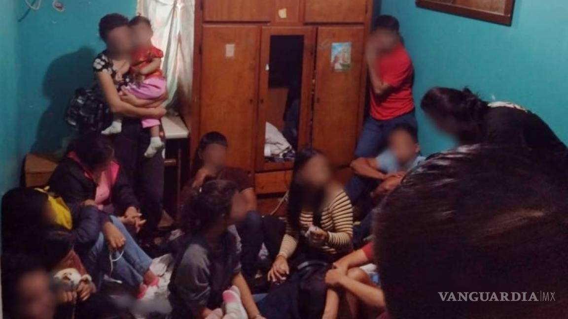 $!El grupo de migrantes se encontraba hacinado en dos viviendas de una colonia del municipio de Juárez, Nuevo León