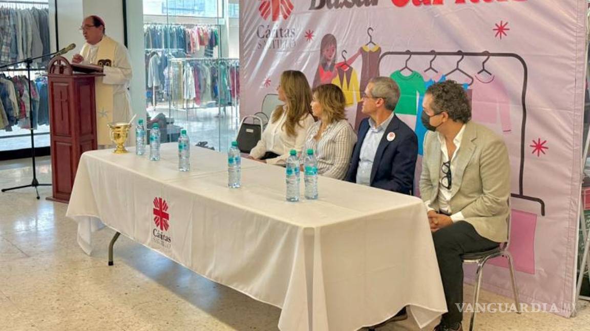 Cáritas de Saltillo pone en servicio un nuevo bazar en el centro de la ciudad