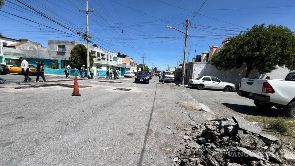 $!La ciudad de Saltillo continúa con las reparaciones viales para evitar complicaciones durante la temporada de lluvias.