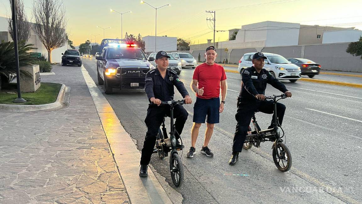 Refuerzan seguridad en zonas recreativas de Saltillo con patrullaje preventivo