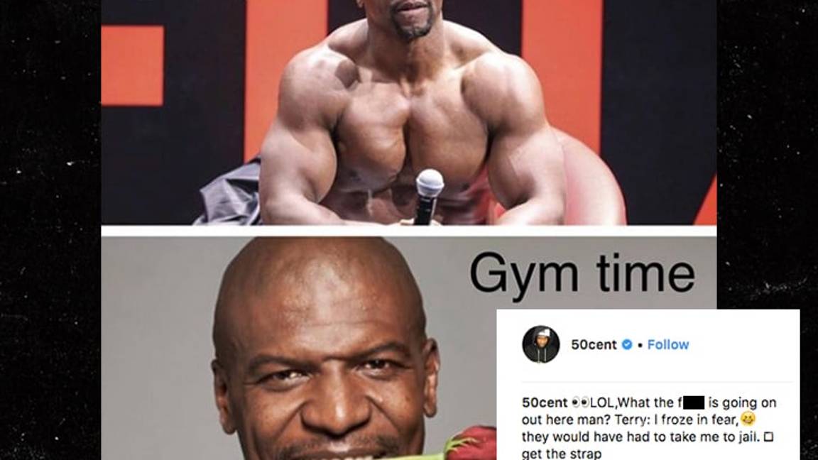 $!Terry Crews no responde a 50 cent por el meme de abuso sexual (Video)