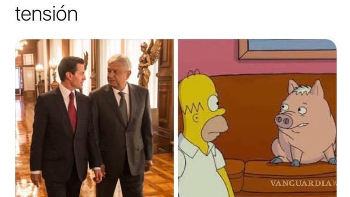$!Peña Nieto le da consejos a AMLO en estos memes