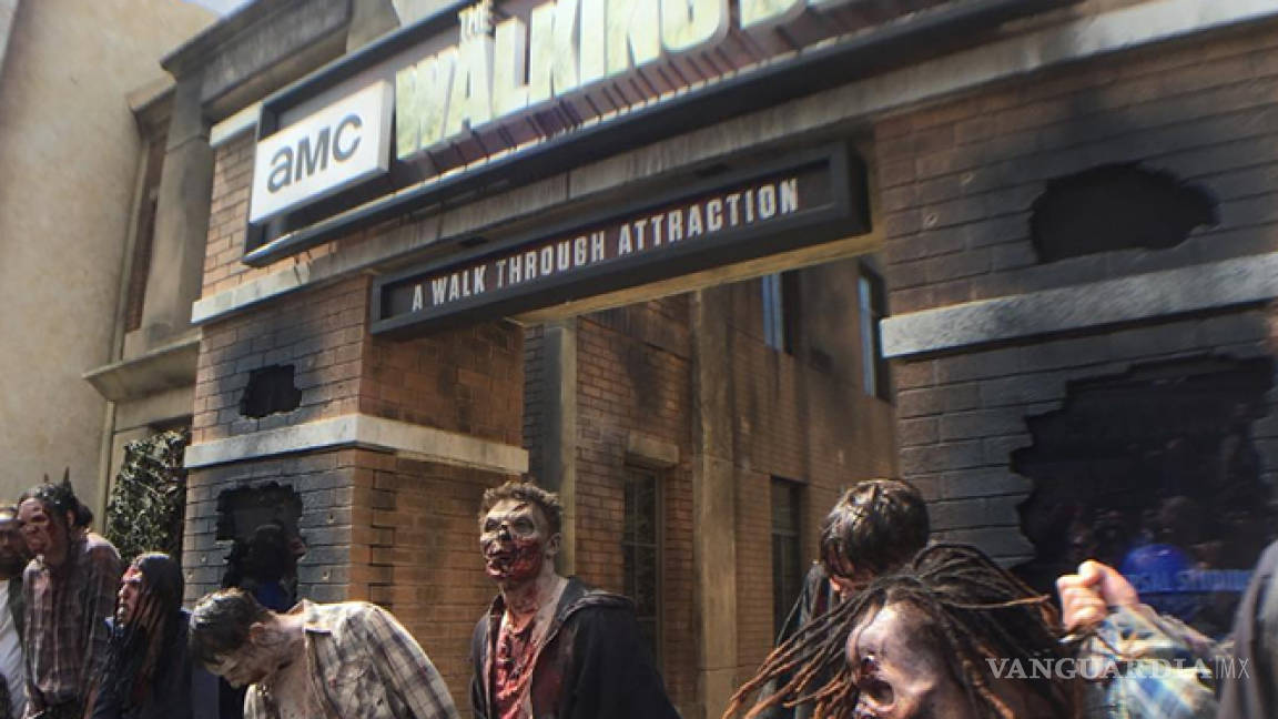 Inauguran atracción de ‘The Walking Dead’ en Hollywood