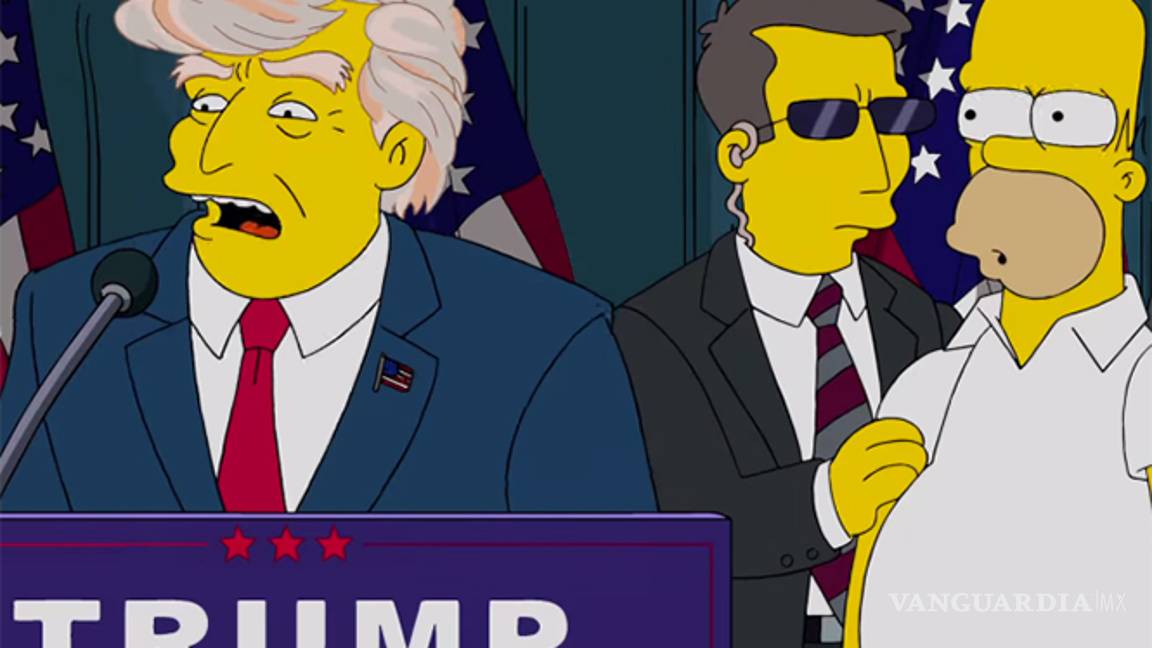 'The Simpson' predicen que Donald Trump será presidente