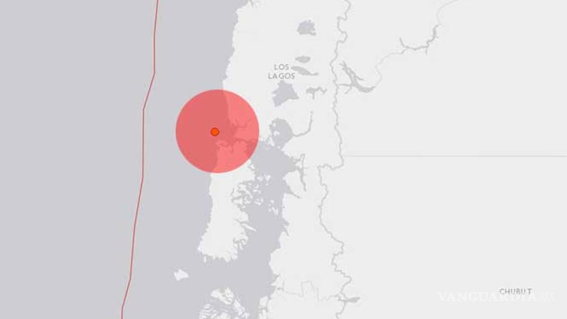 Sismo de magnitud 5.3 sacude el sur de Chile
