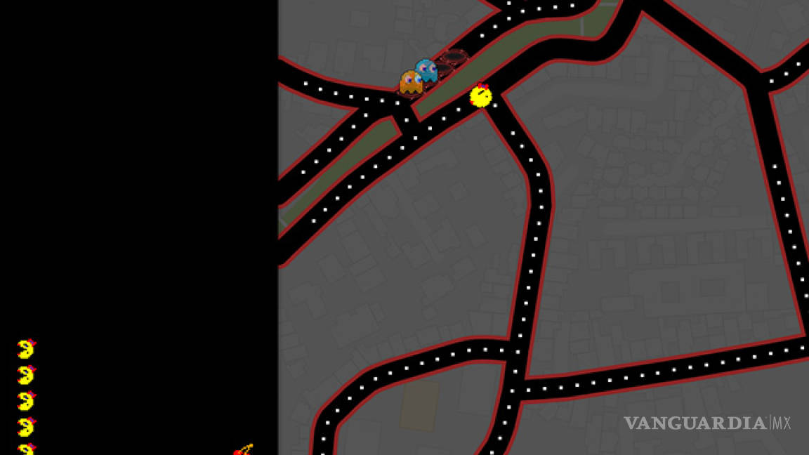 Juega Pac-Man en tu ciudad con Google Maps