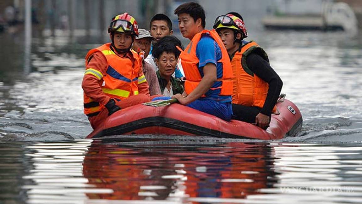 Inundaciones dejan 112 muertos en China