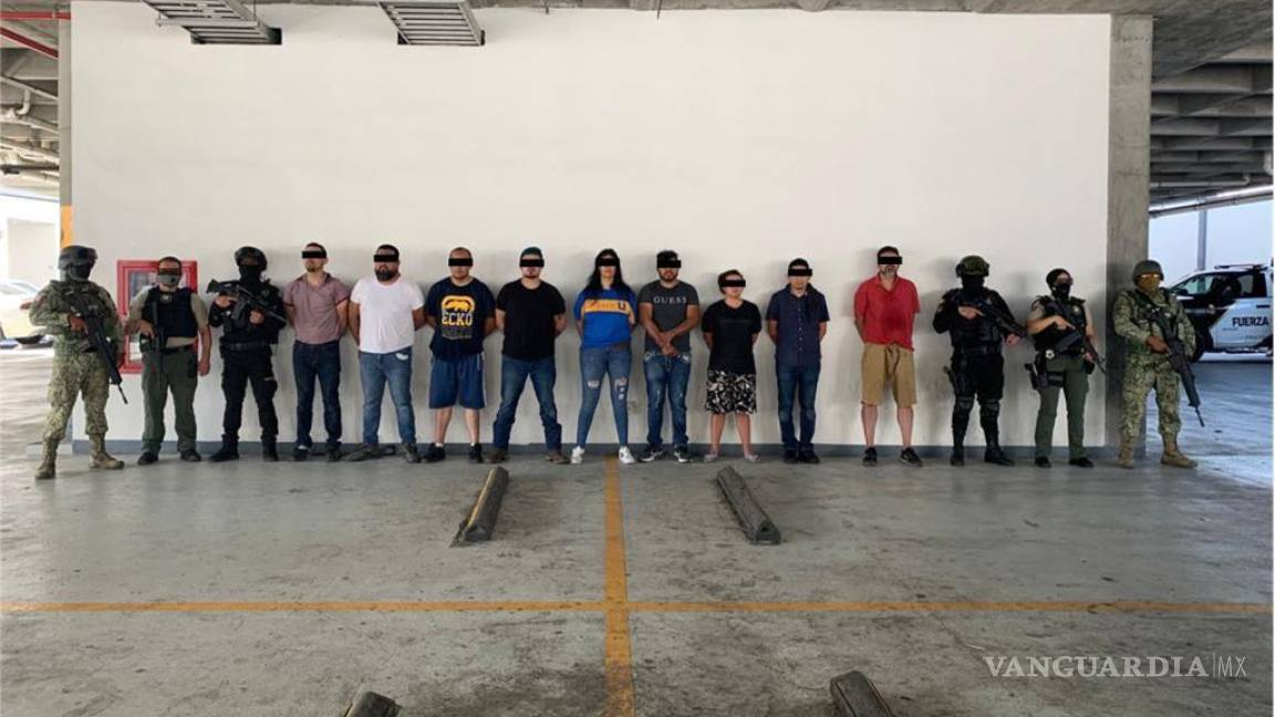 Desarticulan banda delictiva en Nuevo León; llevaban fuerte armamento y drogas