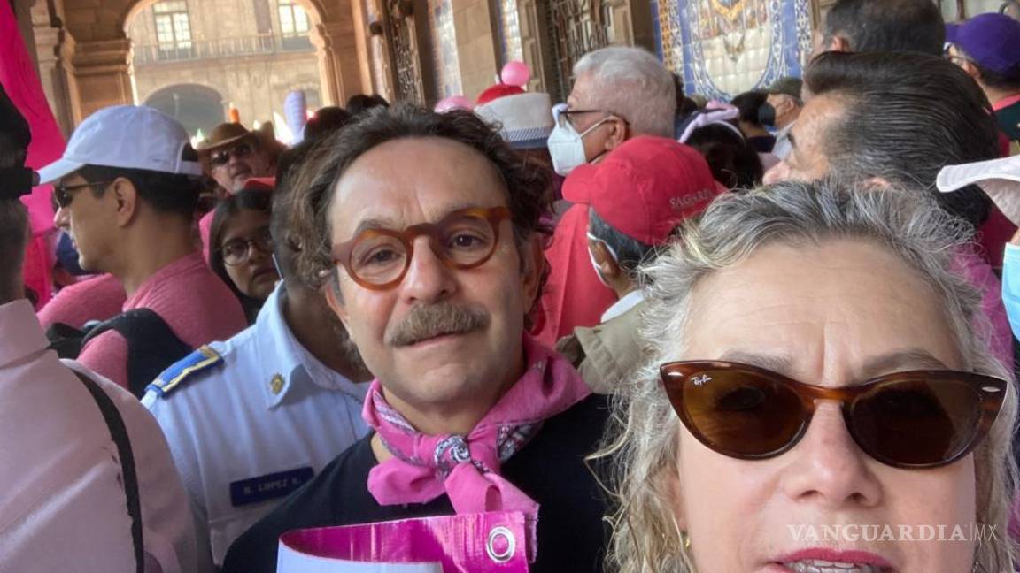 $!De marcha a “pasarela” de políticos, ¿quiénes acudieron a la marcha del INE?