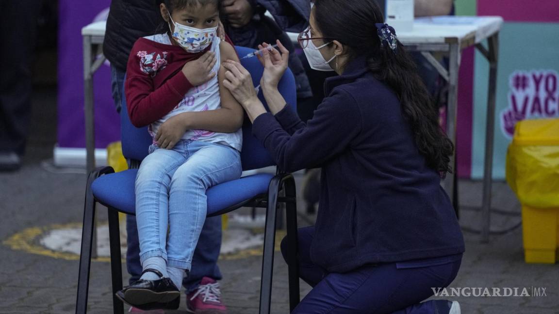 Al menos el 51% de los menores de 5 a 11 años en México serán vacunados contra COVID-19
