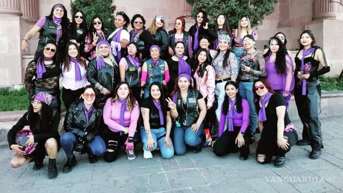 ‘Rodando por la vida’: mujeres motociclistas luchan contra el cáncer de mama y cérvico uterino en Saltillo