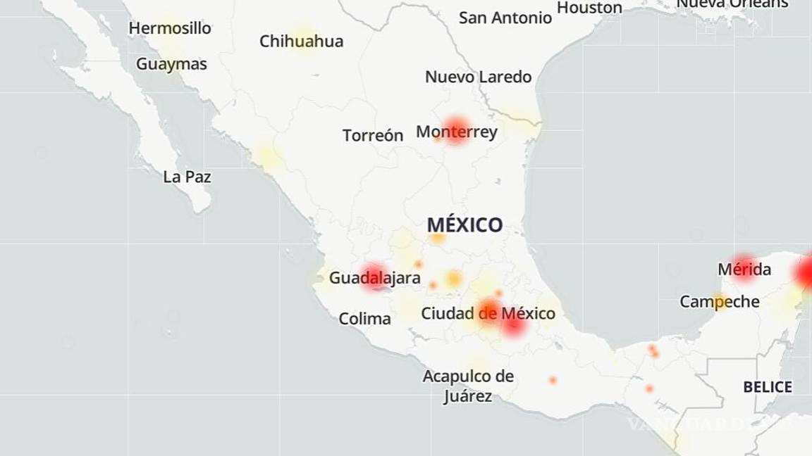 $!Reportan fallas en Telmex y Telcel en todo México