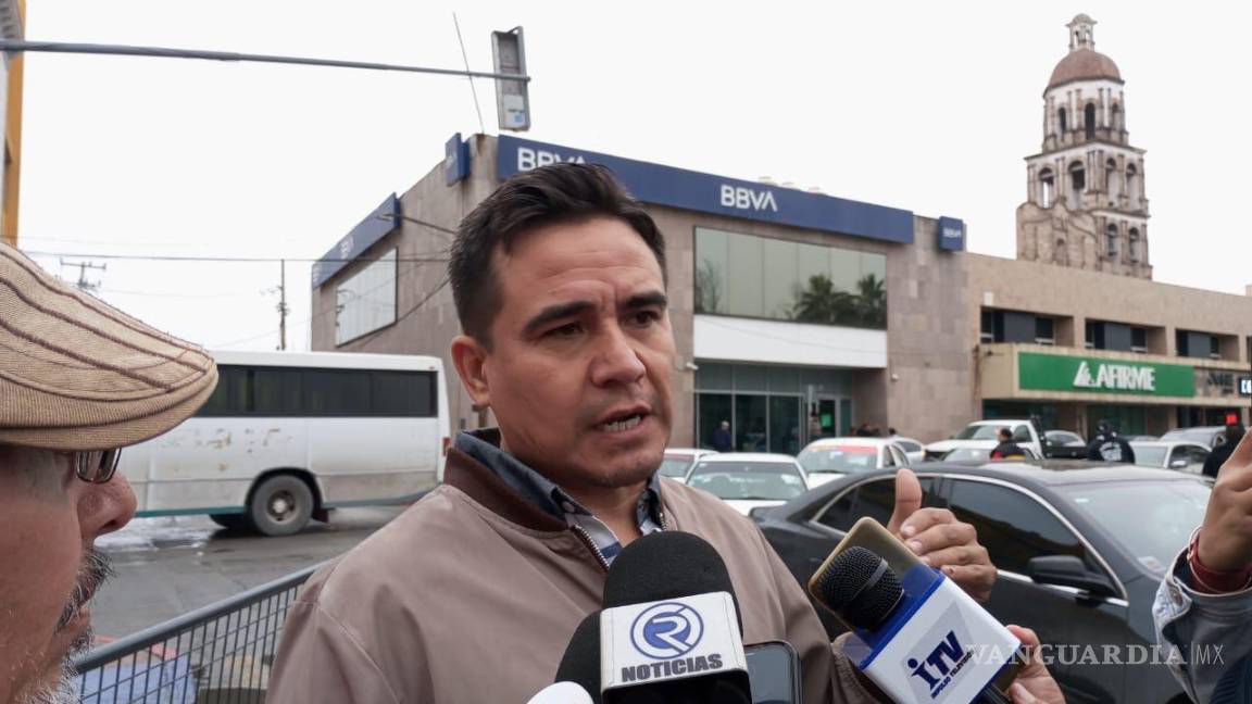 $!Néstor Daniel Pérez Calvillo, dirigente de la ruta Directo y Secretario de Transporte Urbano, pidió que autoridades escuchen sus razones.