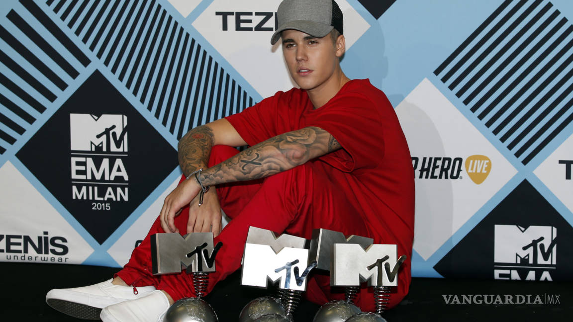 Justin Bieber se embolsa cinco premios en los EMA