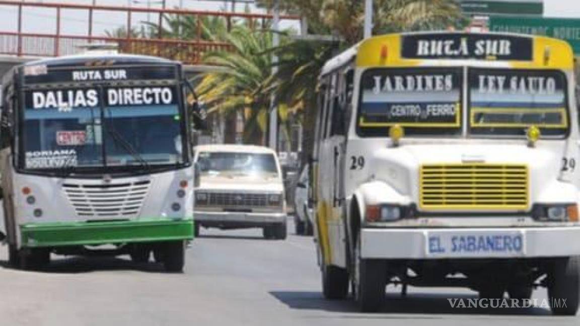 Chofer de ruta urbana de Torreón resulta herido en intento de asalto