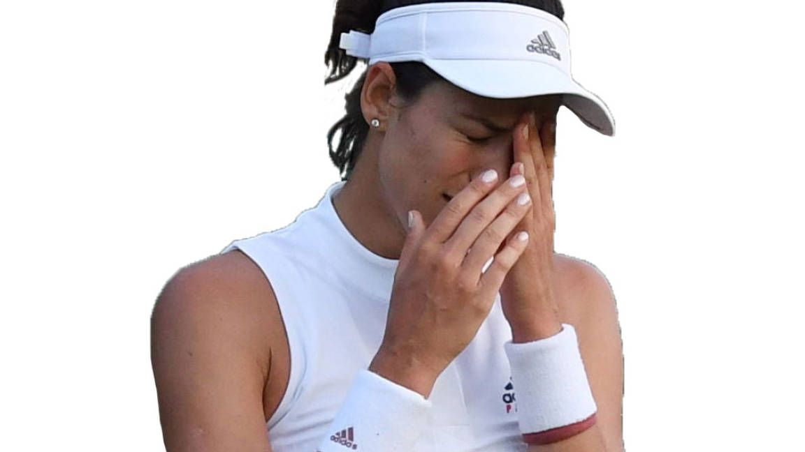 Muguruza se despidió temprano de Wimbledon