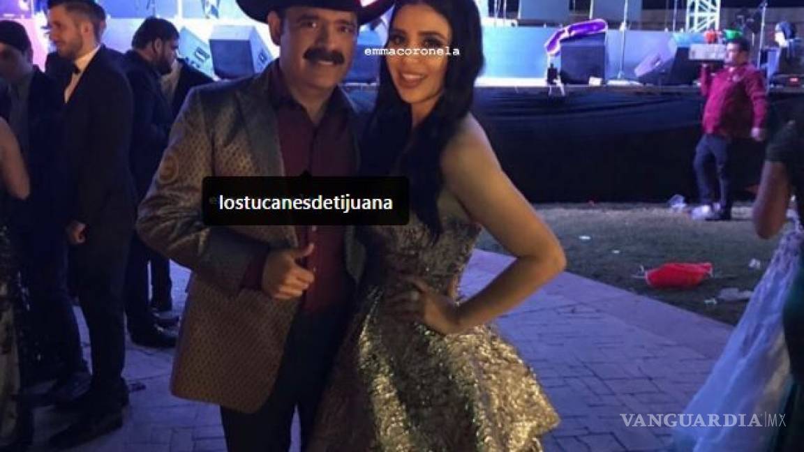 ¿Emma Coronel se olvida de la depresión por juicio de 'El Chapo' Guzmán?... se va de fiesta con 'Los Tucanes de Tijuana'
