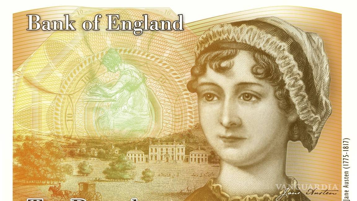 $!Jane Austen aparece en nuevo billete de 10 libras esterlinas