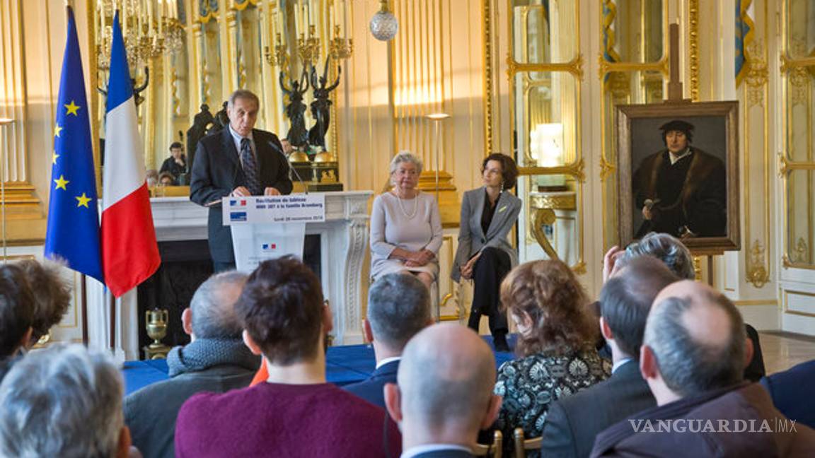 $!Pintura del holocausto regresa a su hogar