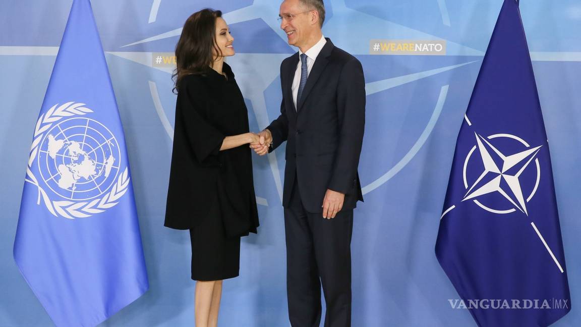 Angelina Jolie y la OTAN combatirán la violencia sexual