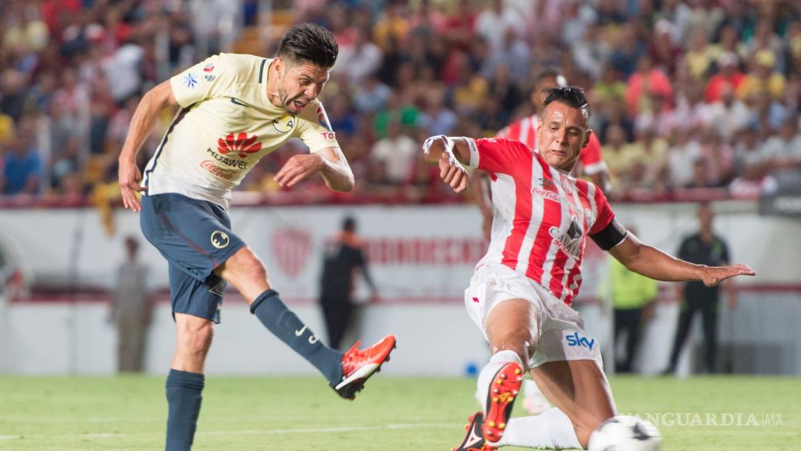 América y Necaxa empatan en el reencuentro del clásico