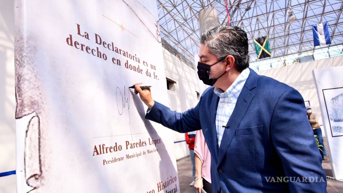 Firman Declaratoria del Centro Histórico de Monclova