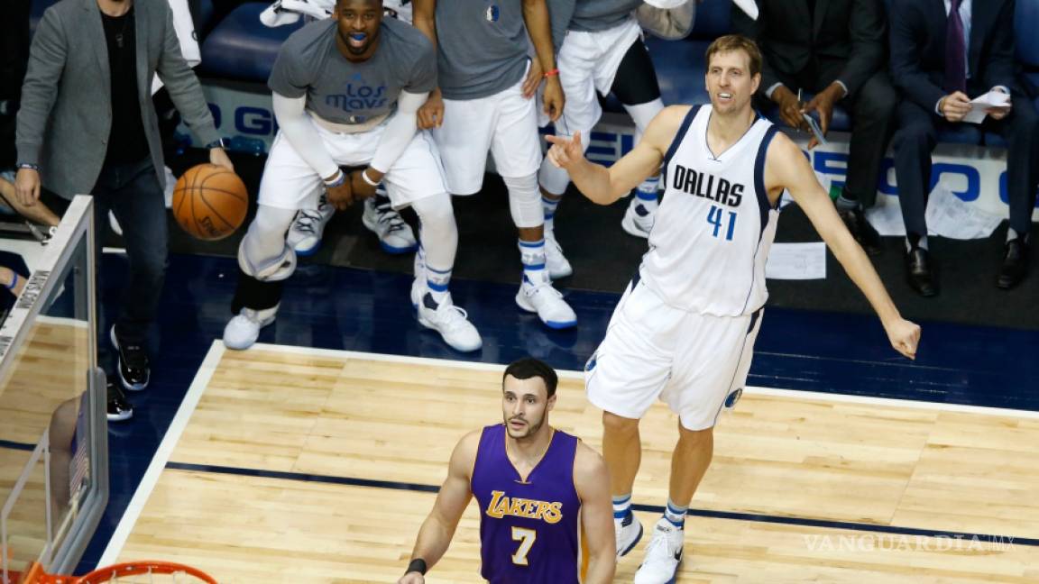 Nowitzki, primer extranjero en superar los 30 mil puntos en la NBA