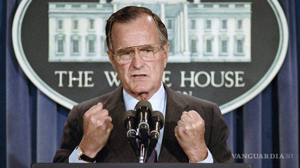 George H.W. Bush, el presidente de la guerra del Golfo vencido por la economía