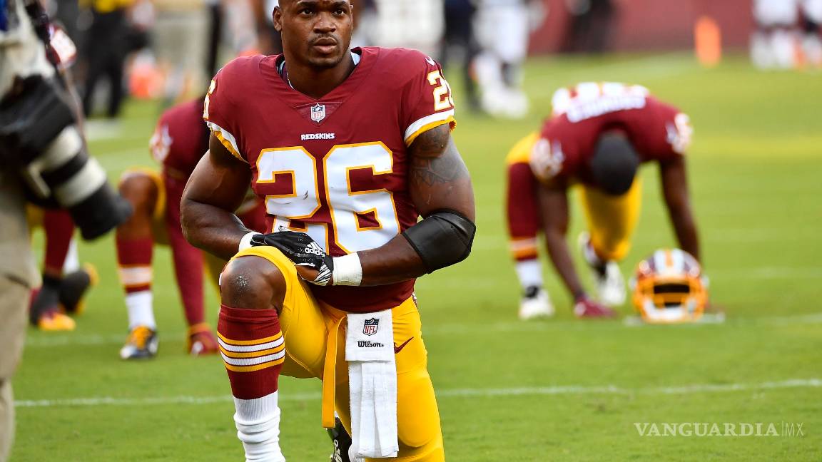 $!Peterson decide quedarse con los Redskins de Washington