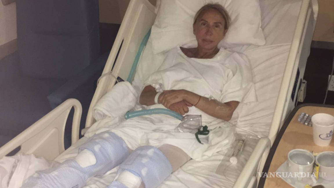 Laura Bozzo se recupera de cirugía