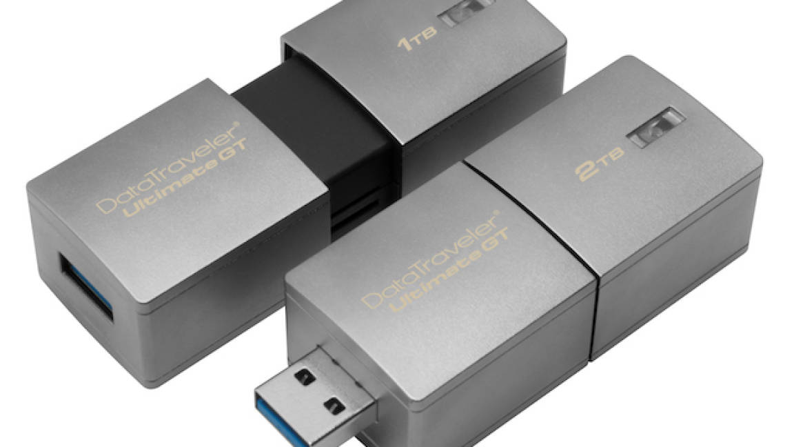 #CES2017: Kingston presenta memoria USB con 2TB de capacidad