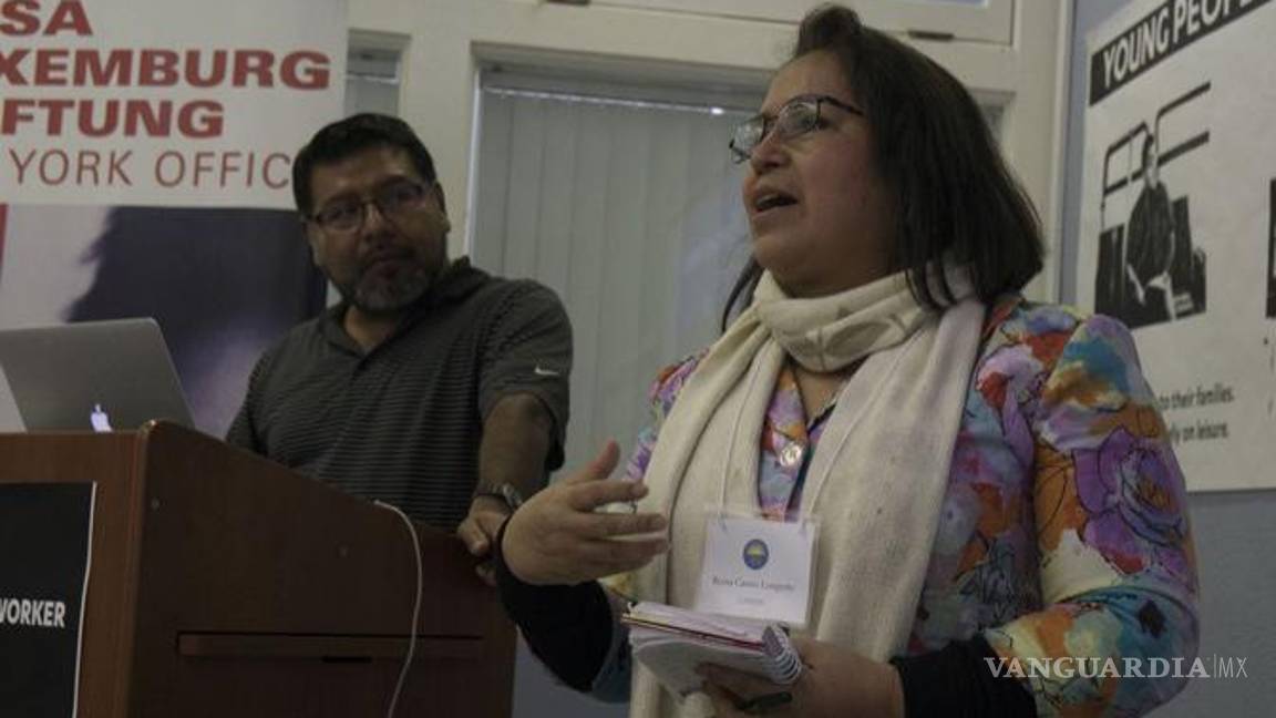 $!Pie de foto: Reina Castro, investigadora de la Universidad de Sonora, afirma que los casos de cáncer en Sonora son debido al consumo de arsénico. Crédito: Rosa Luxemburg Stiftung