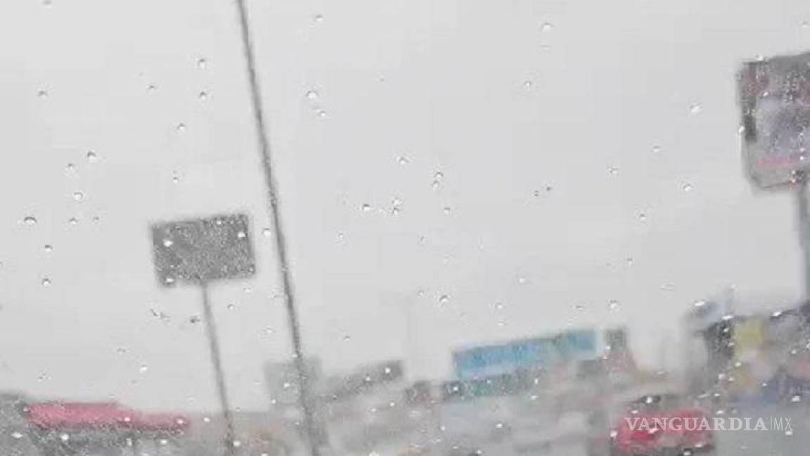 Caen lluvias sobre Nuevo León; reportan ligeras en ZMM e intensas en franja oriente