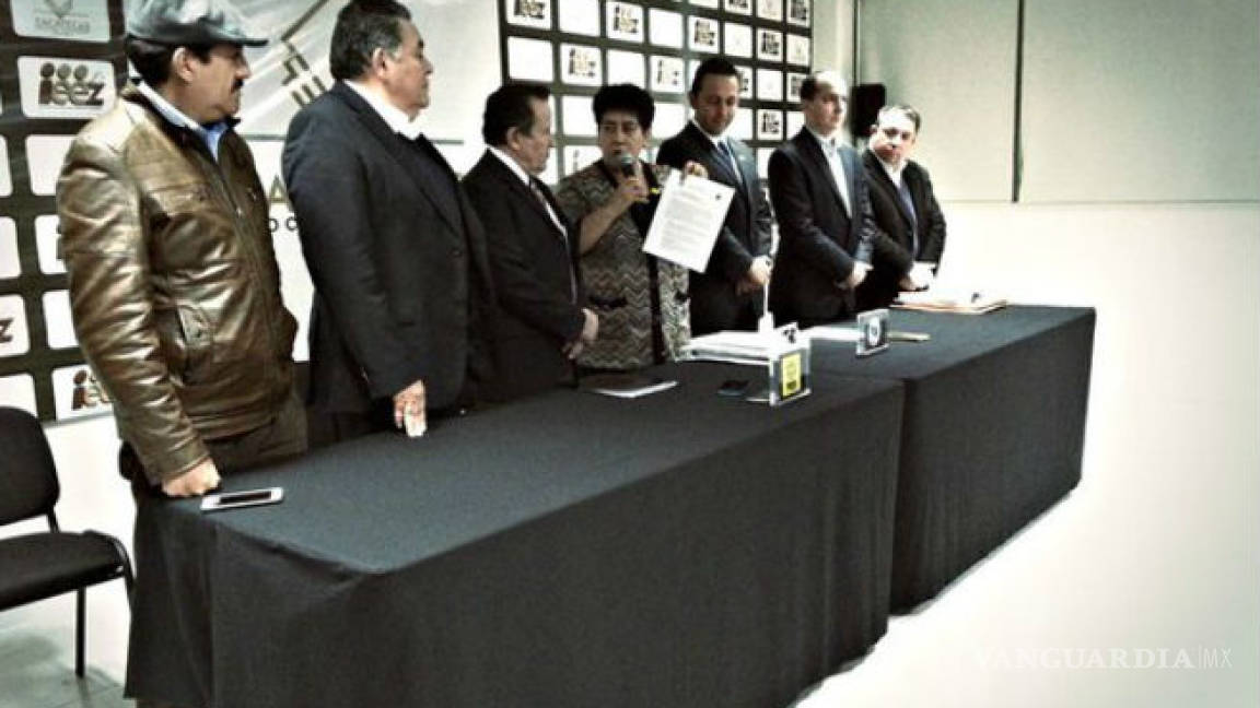 PAN y PRD firman convenio de coalición‘Unidos por Zacatecas’