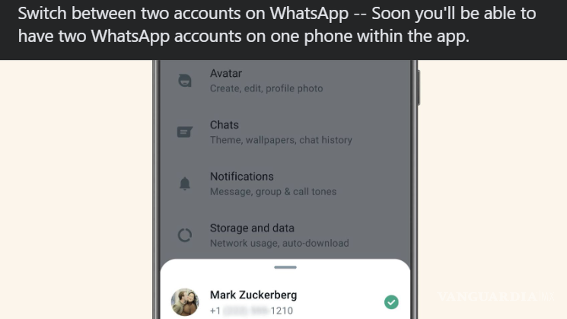$!WhatsApp se prepara para permitir tener dos cuentas por dispositivo