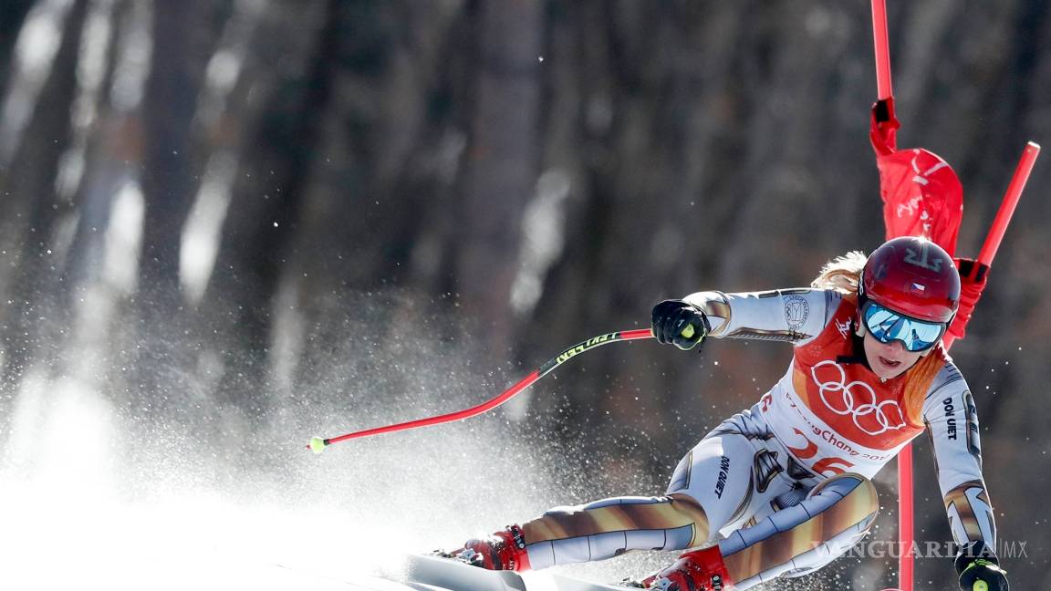 $!¡Sorpresa en PyeongChang! Lindsey Vonn se queda sin medalla en el esquí