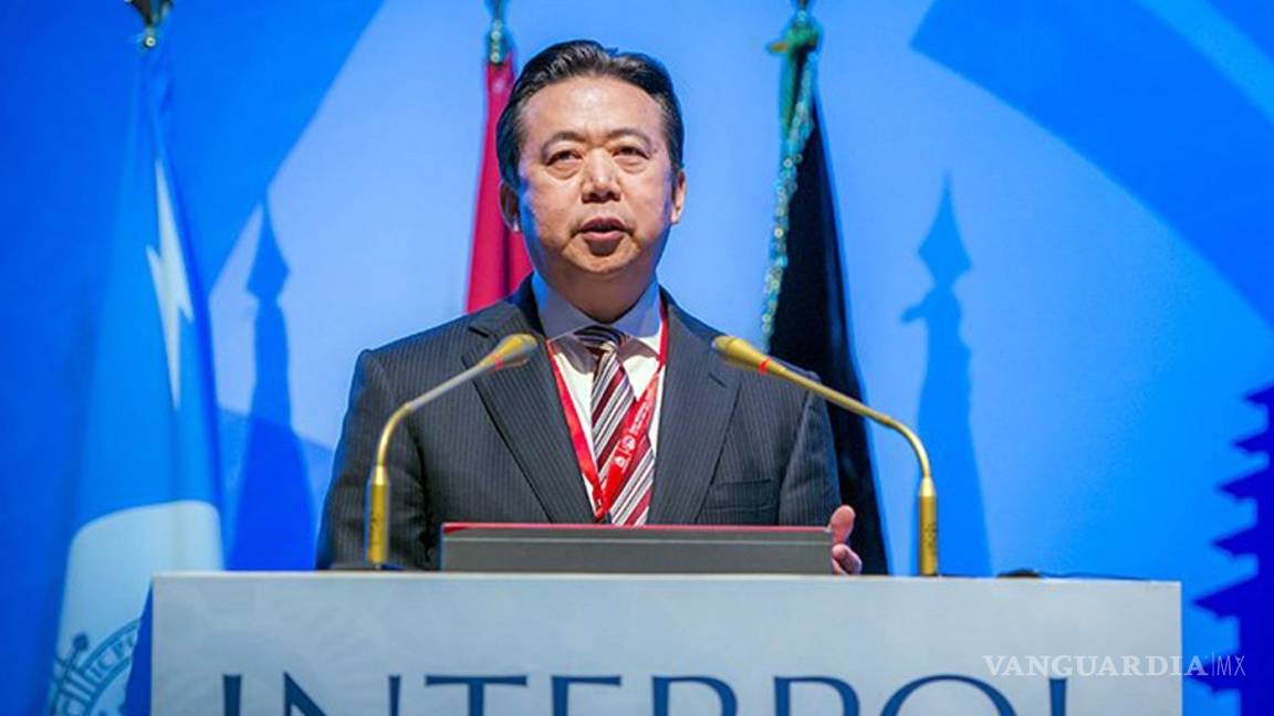 $!Interpol pide información a China de Meng Hongwei desaparecido en ese país